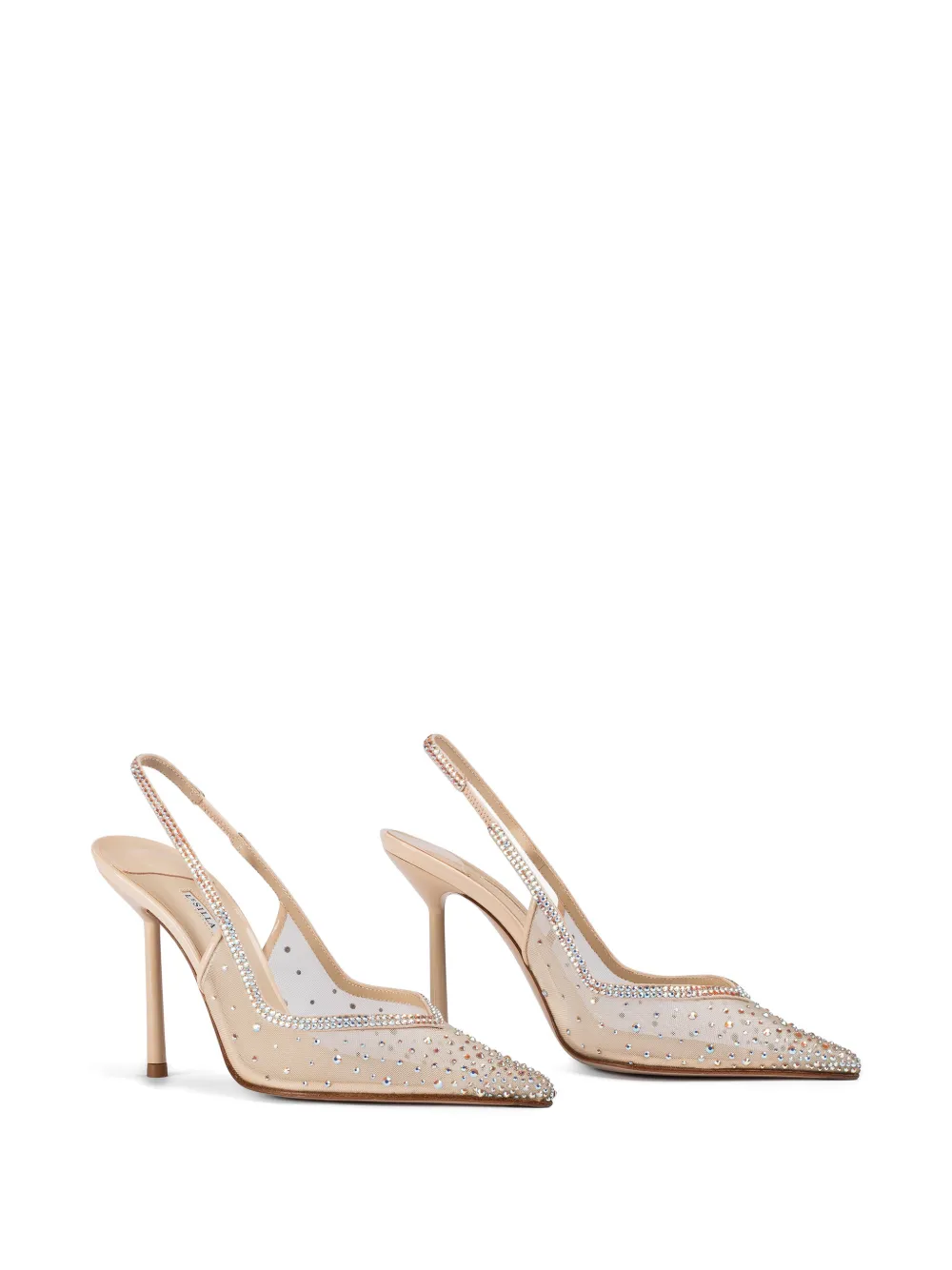 Le Silla Nicole slingback pumps met hak Beige