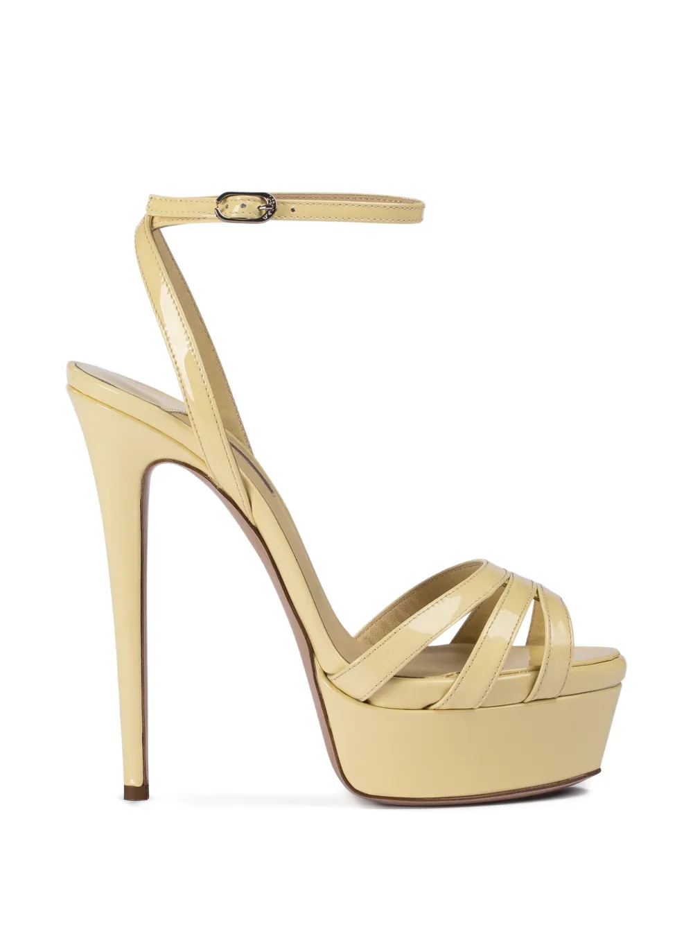Le Silla Lola platform sandals Geel