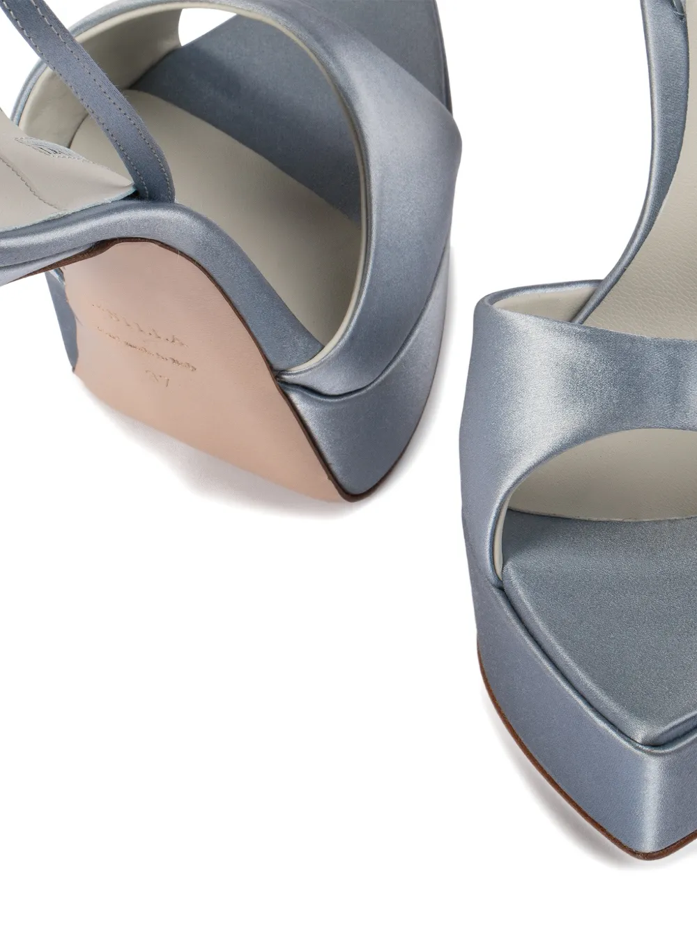 Le Silla Uma platform sandals Blauw