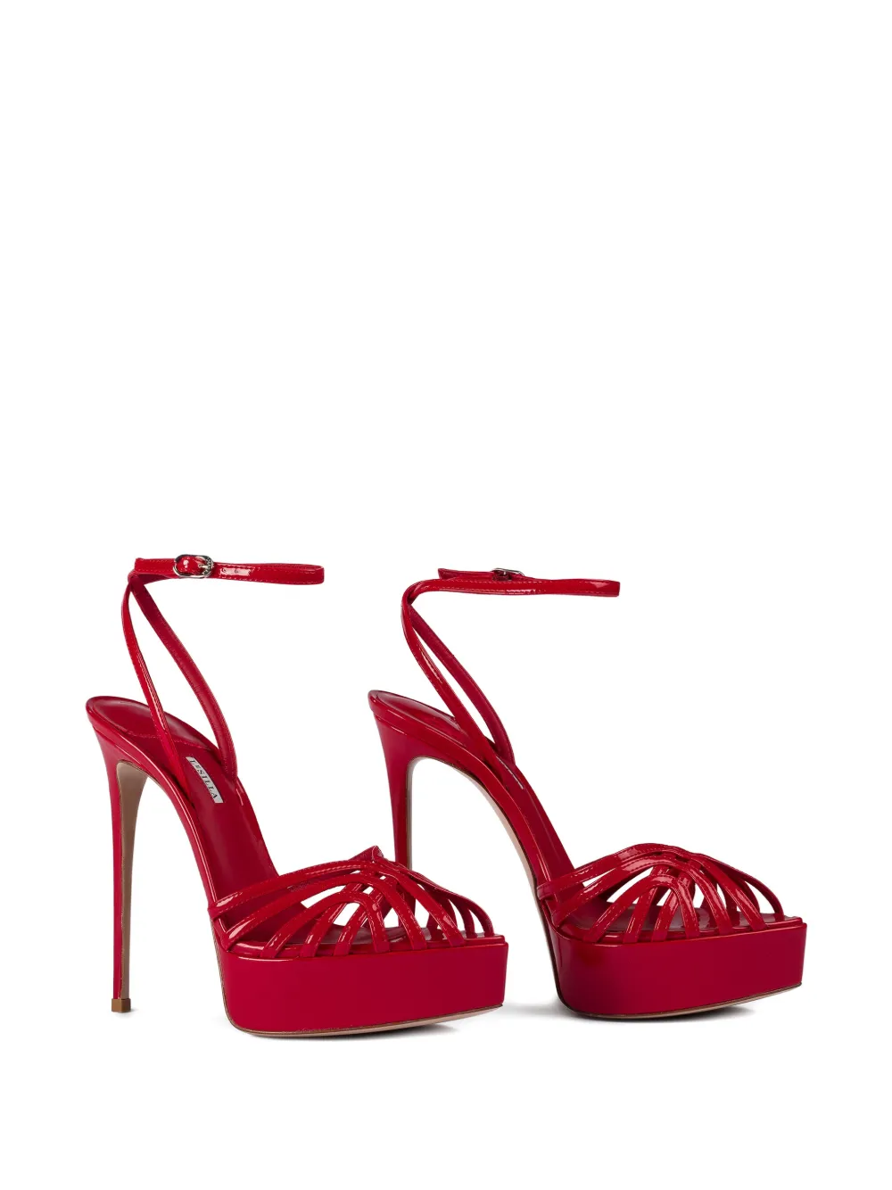 Le Silla Embrace strappy sandals Rood