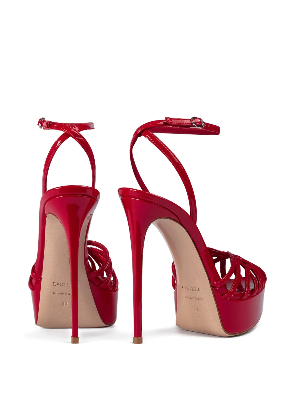 Le Silla Embrace strappy sandals Rood