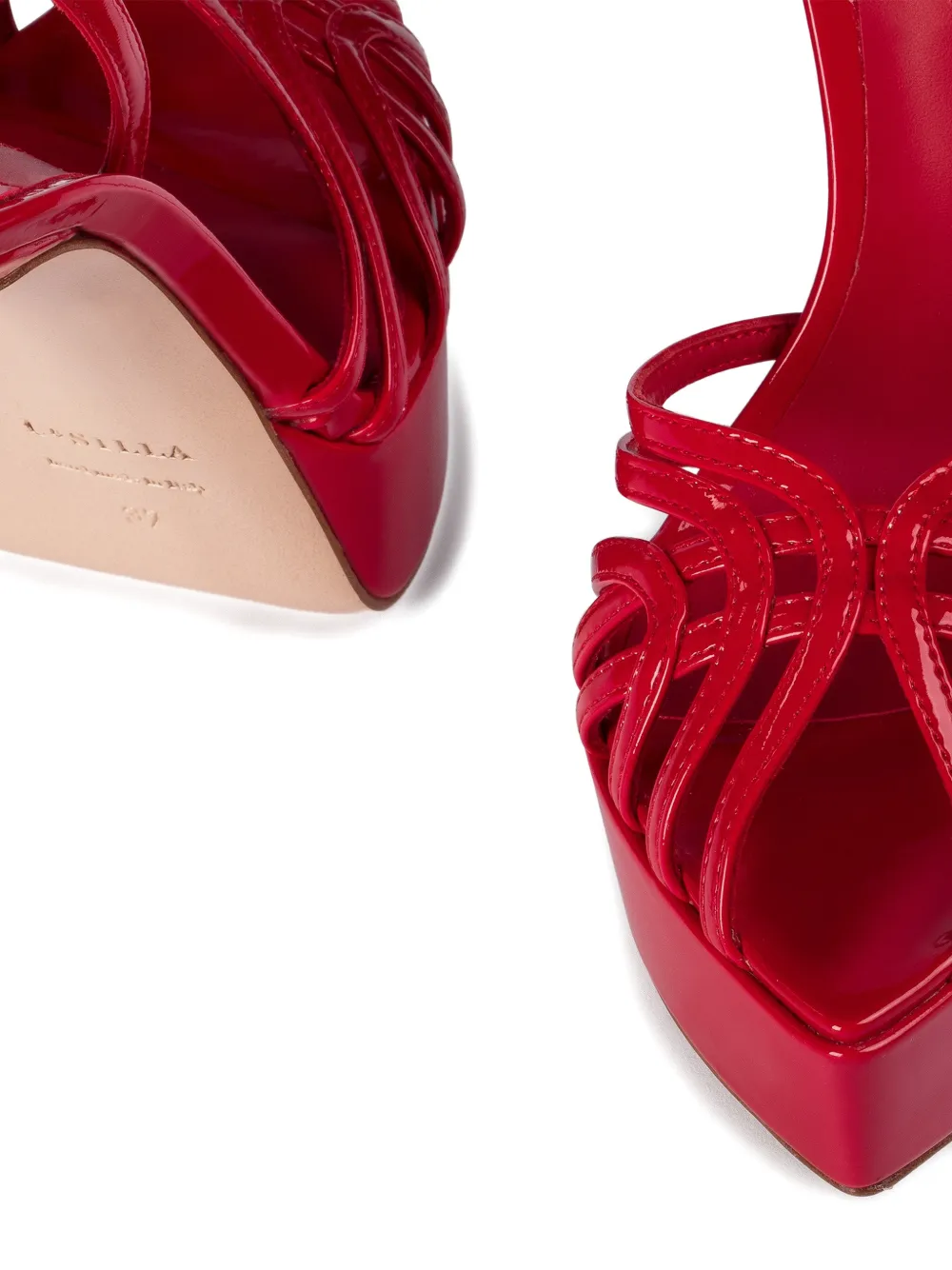 Le Silla Embrace strappy sandals Rood