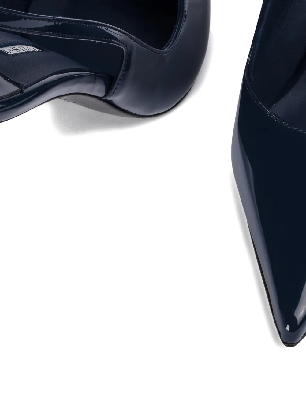 Le Silla Bella slingback pumps met hak Blauw