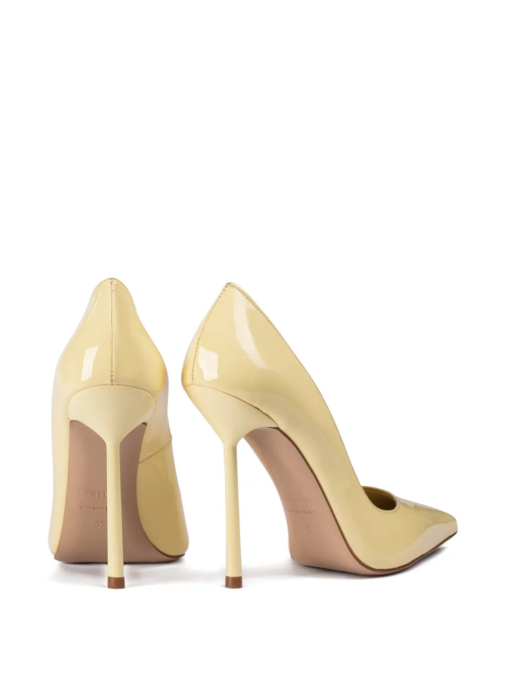 Le Silla Bella pointed-toe pumps Geel