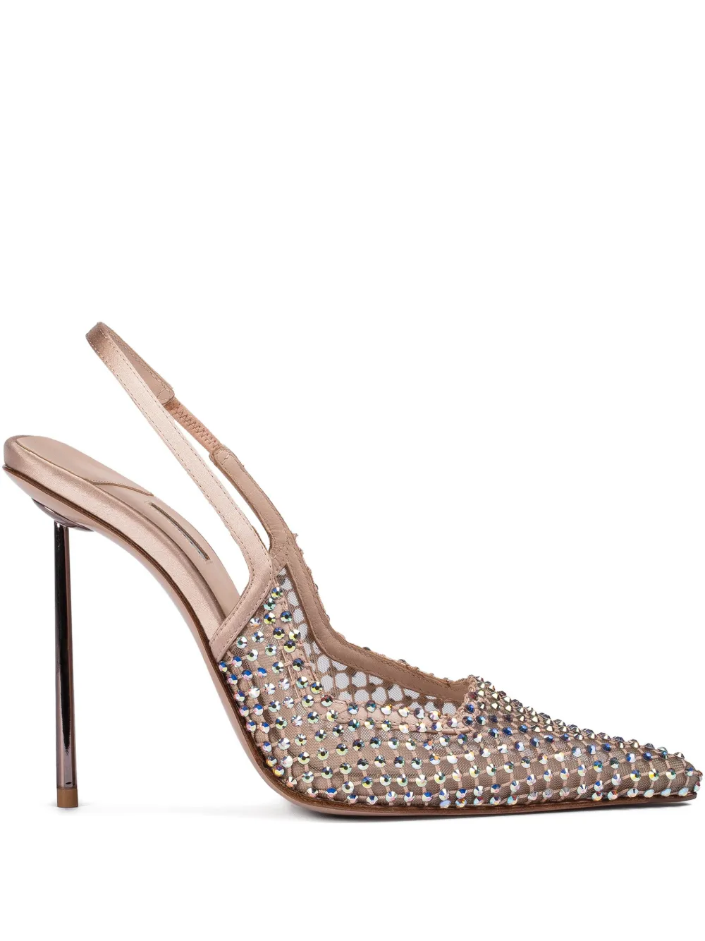 Le Silla 120mm Gilda Pumps In Neutral