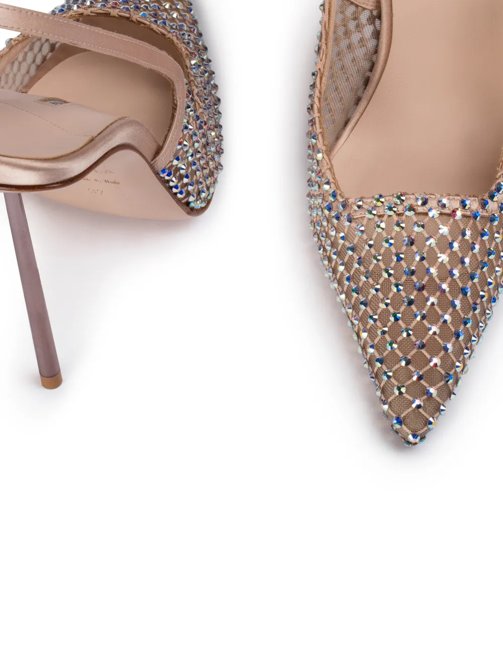 Le Silla 120mm Gilda Pumps In Neutral