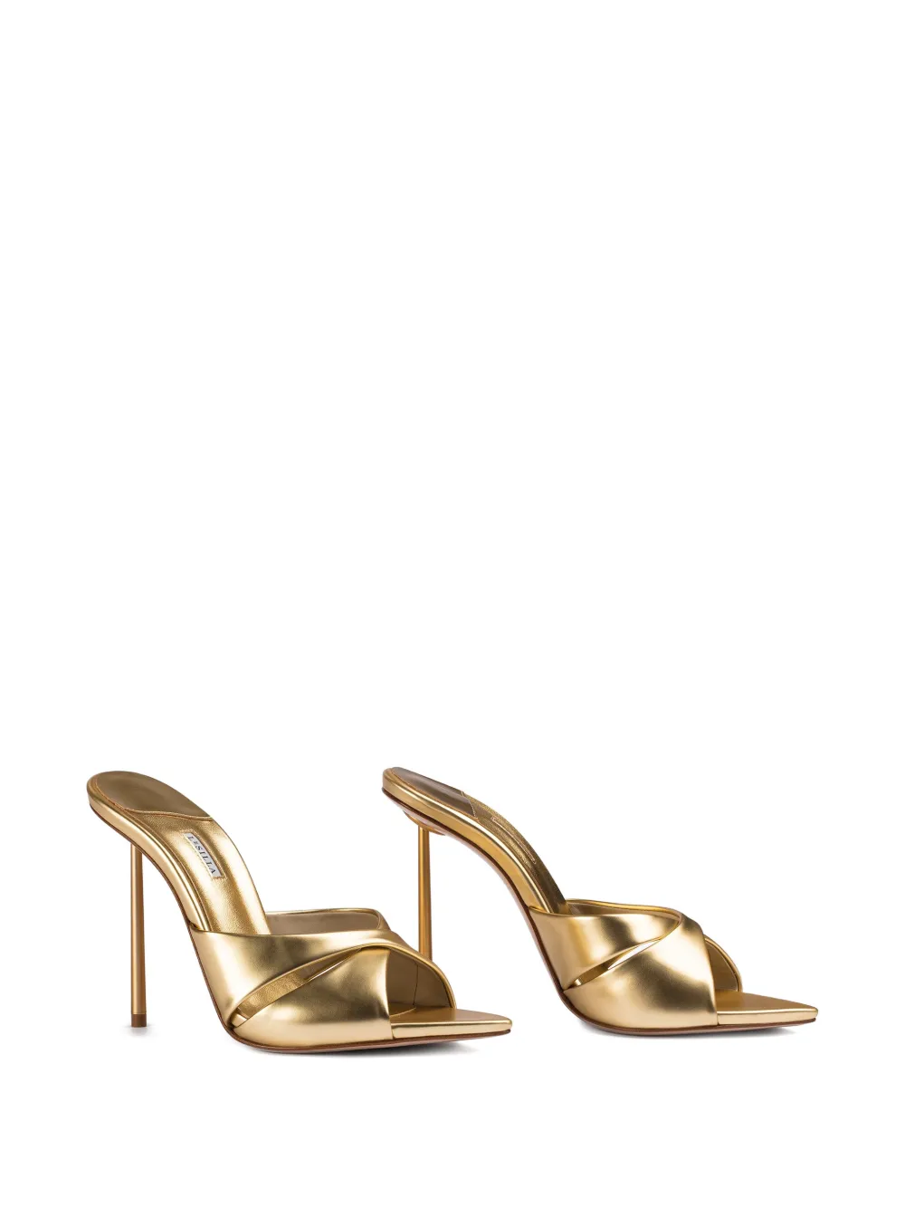 Le Silla Shirley sandalen met hak Goud