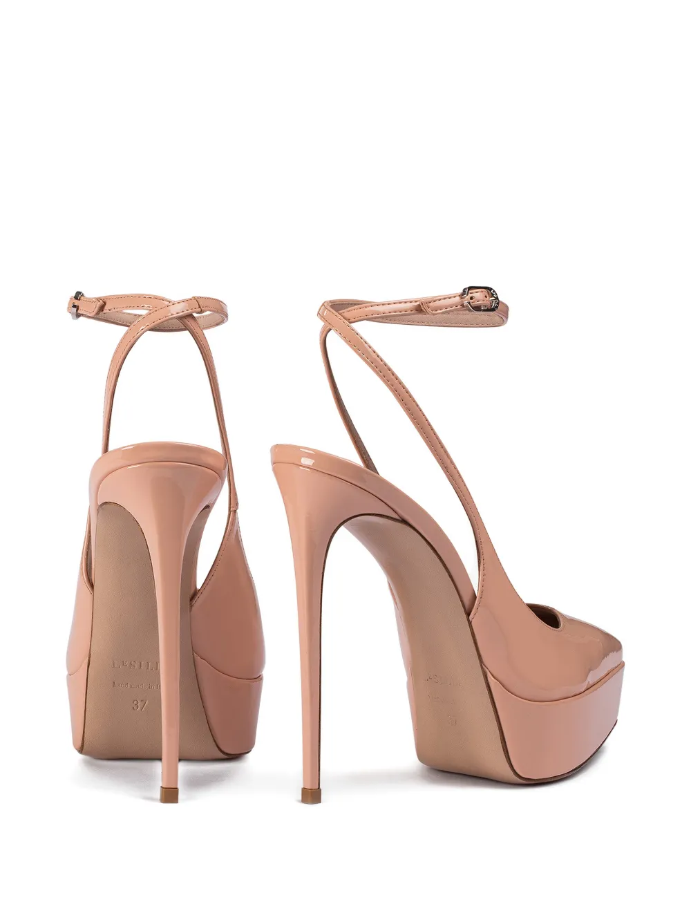 Le Silla Uma pumps met plateauzool Beige