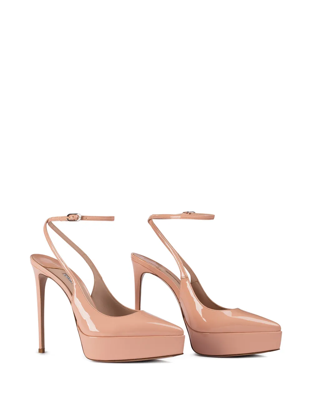 Le Silla Uma pumps met plateauzool Beige