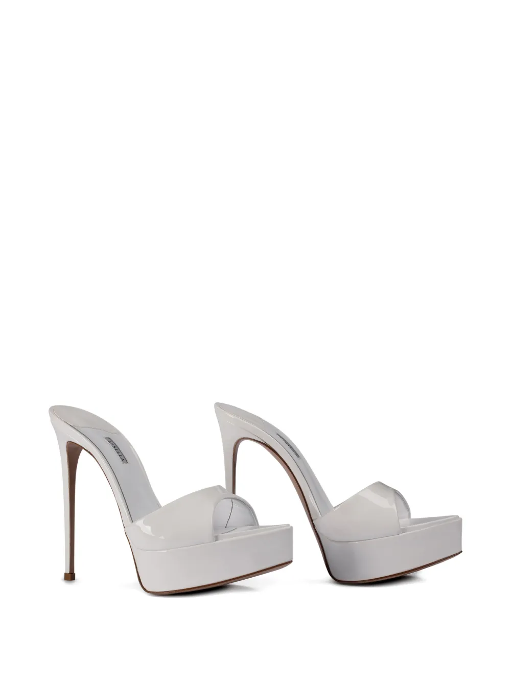 Le Silla Uma sandalen met hak Wit