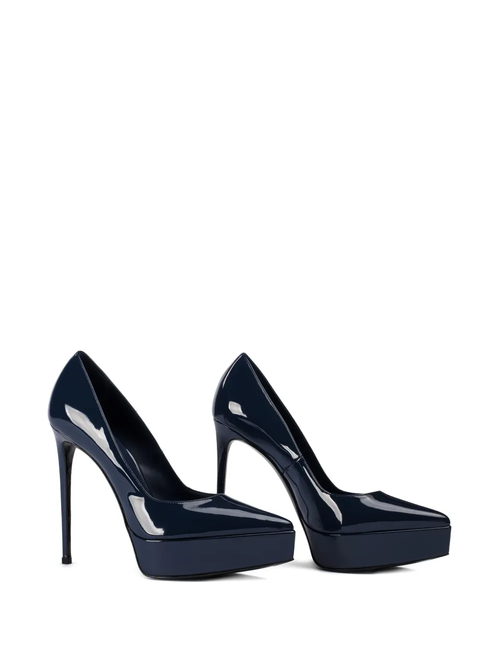 Le Silla Uma pumps met plateauzool Blauw
