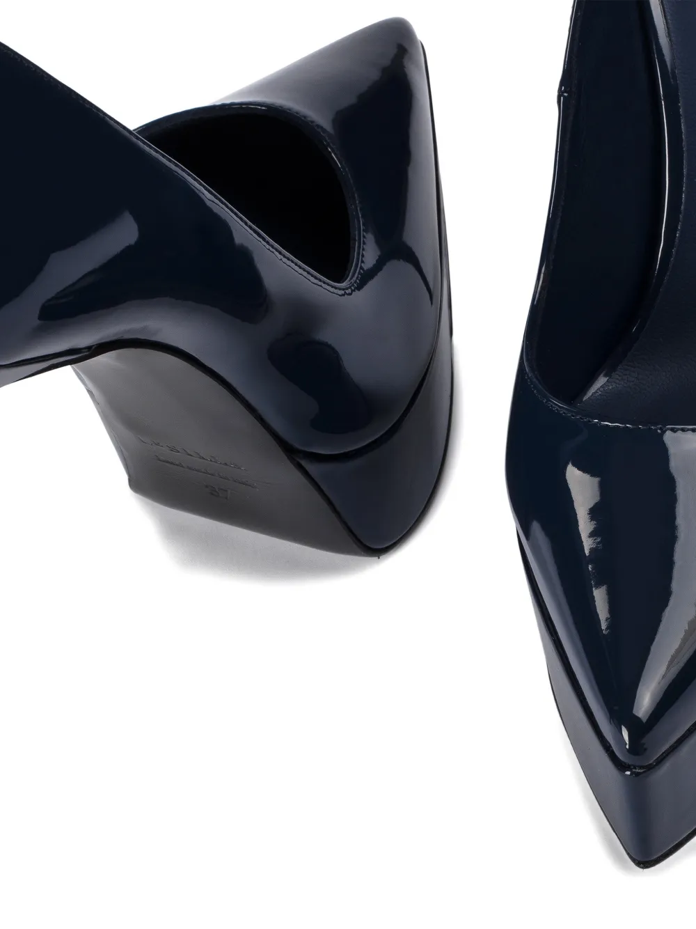 Le Silla Uma pumps met plateauzool Blauw