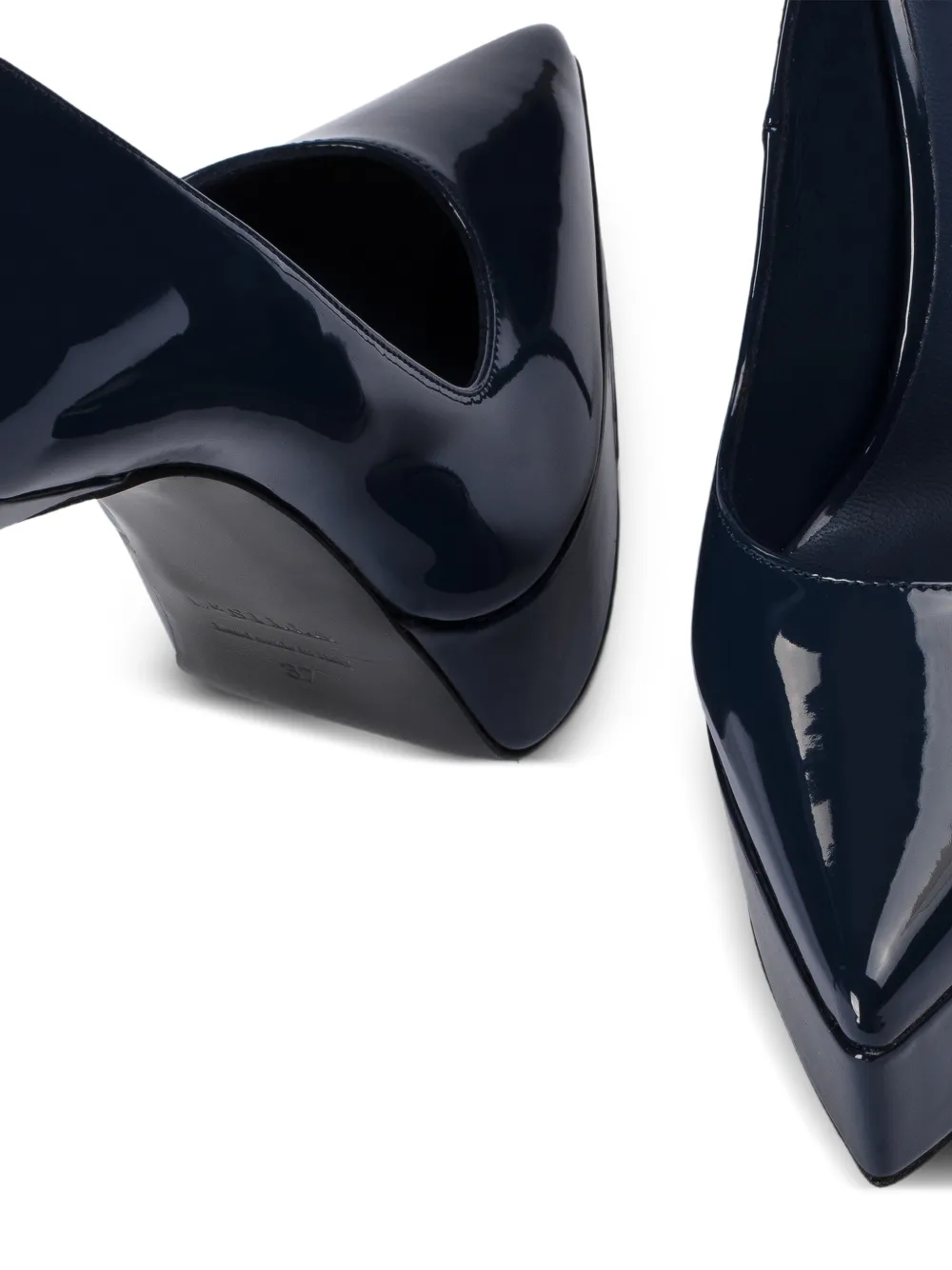 Le Silla Uma pumps met plateauzool Blauw