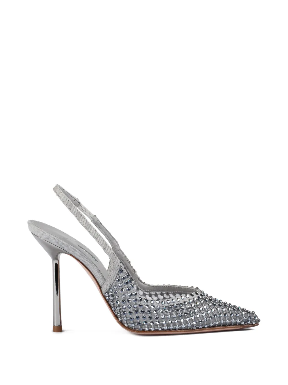 Le Silla Gilda slingback pumps met hak Grijs