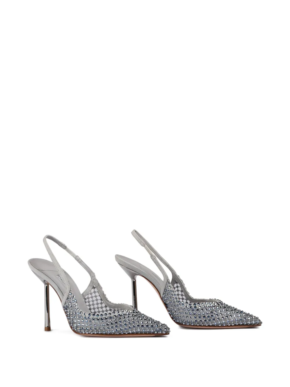 Le Silla Gilda slingback pumps met hak Grijs