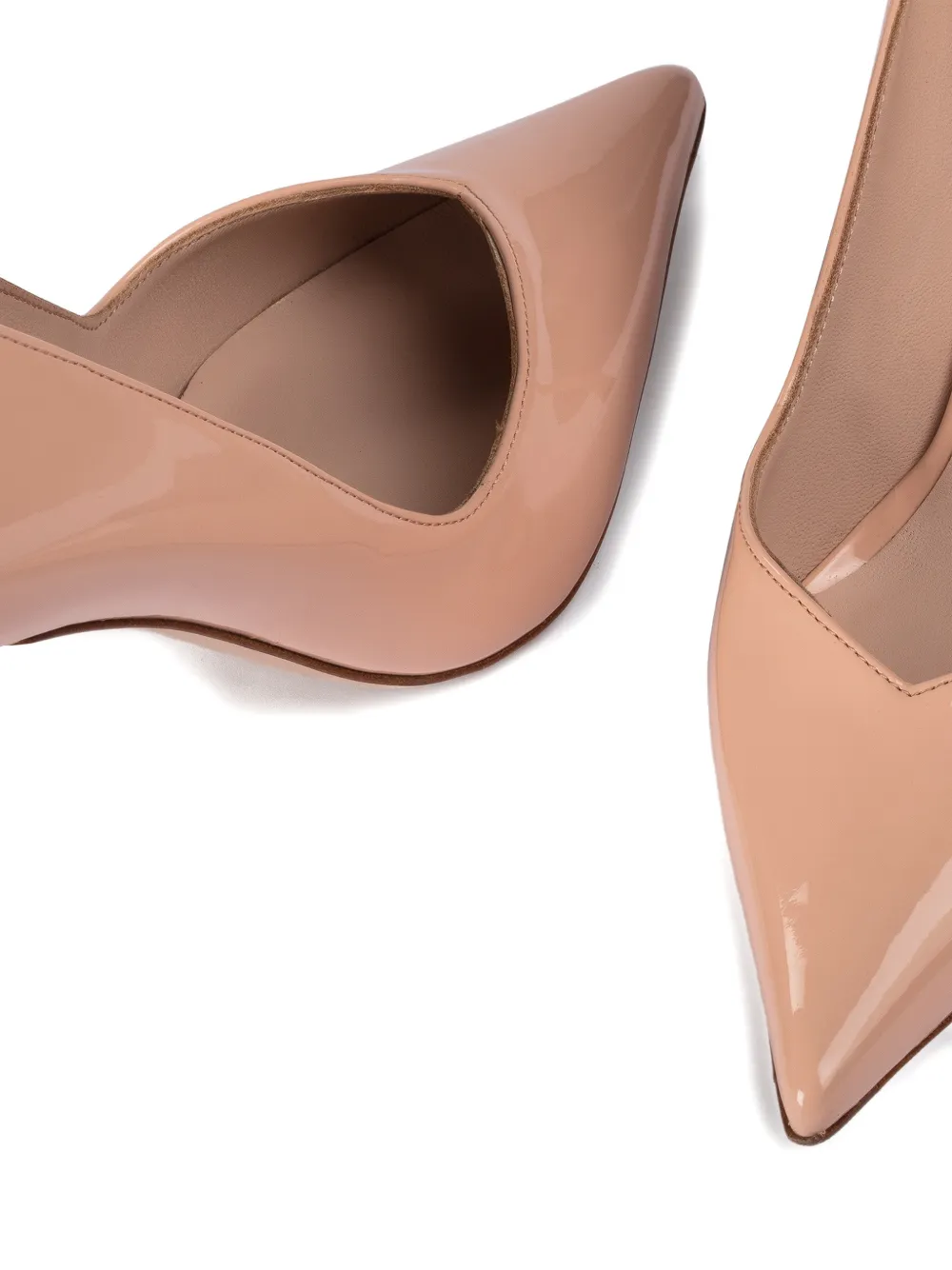 Le Silla Vivienne pointed pumps Beige
