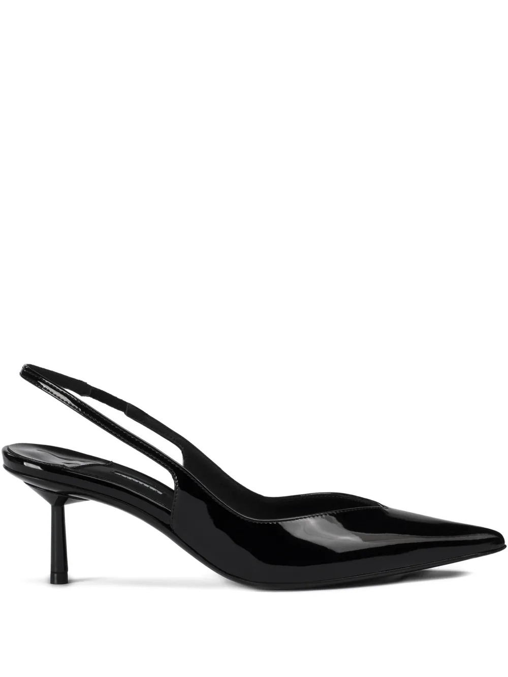 Le Silla Vivienne slingback pointed pumps Zwart