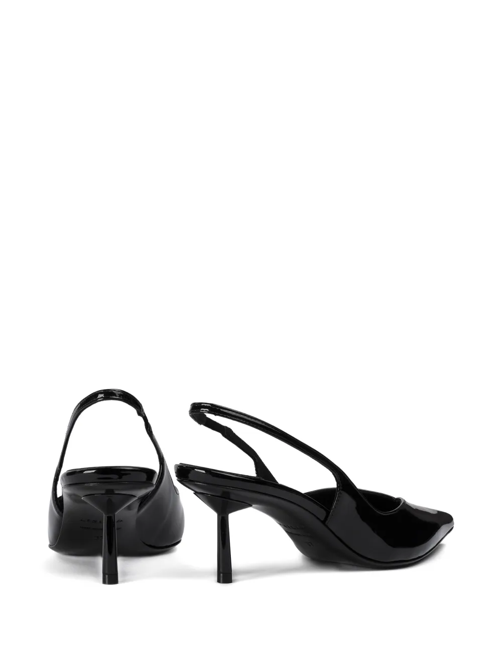 Le Silla Vivienne slingback pointed pumps Zwart