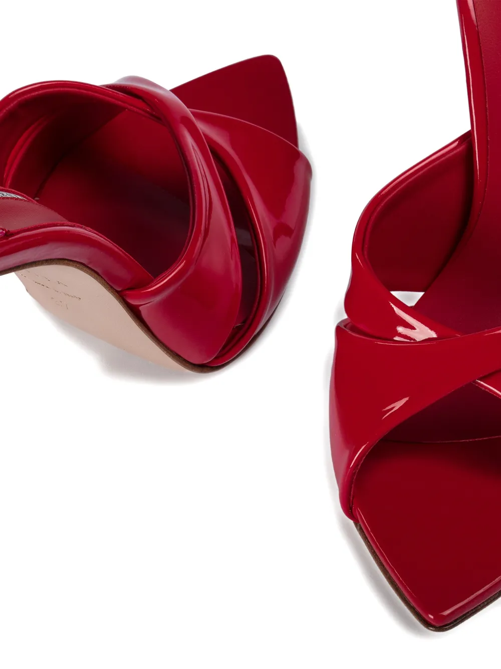 Le Silla Shirley sandalen met hak Rood