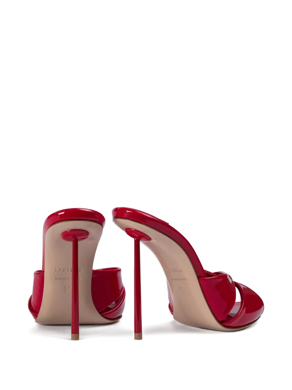 Le Silla Shirley sandalen met hak Rood