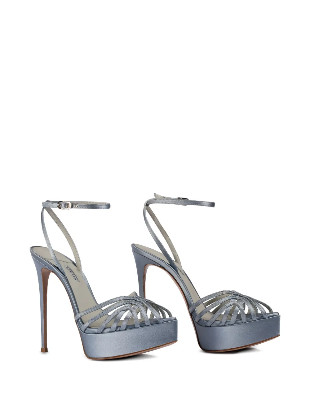 Le Silla Embrace sandalen met bandjes Blauw