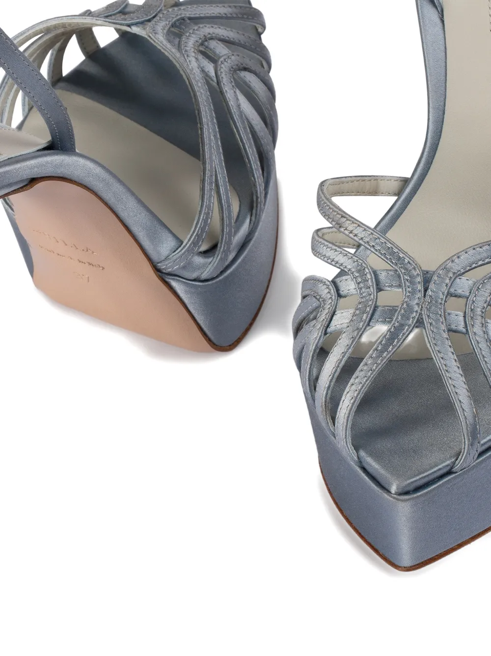 Le Silla Embrace sandalen met bandjes Blauw