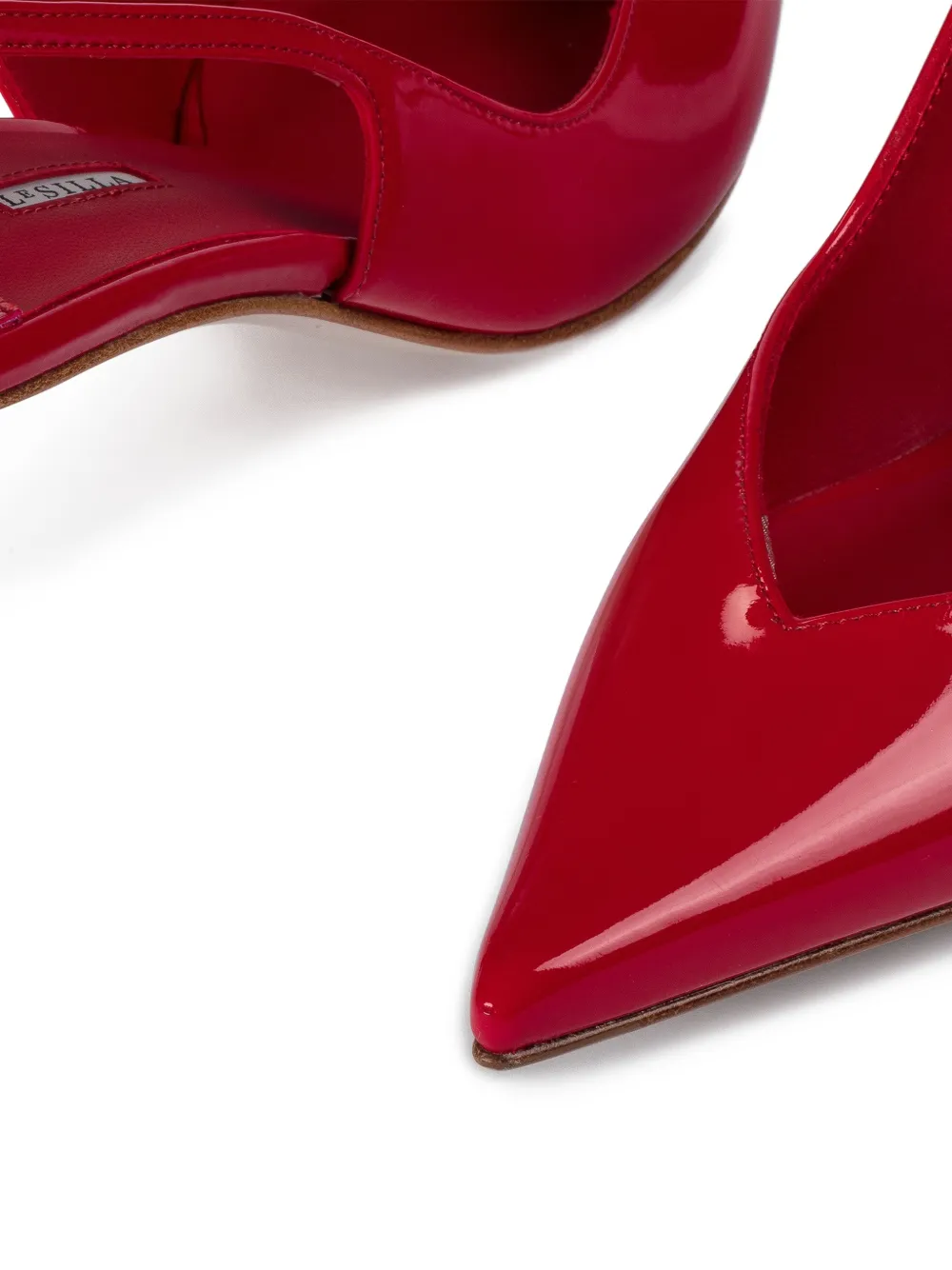Le Silla Vivienne slingback pumps Rood
