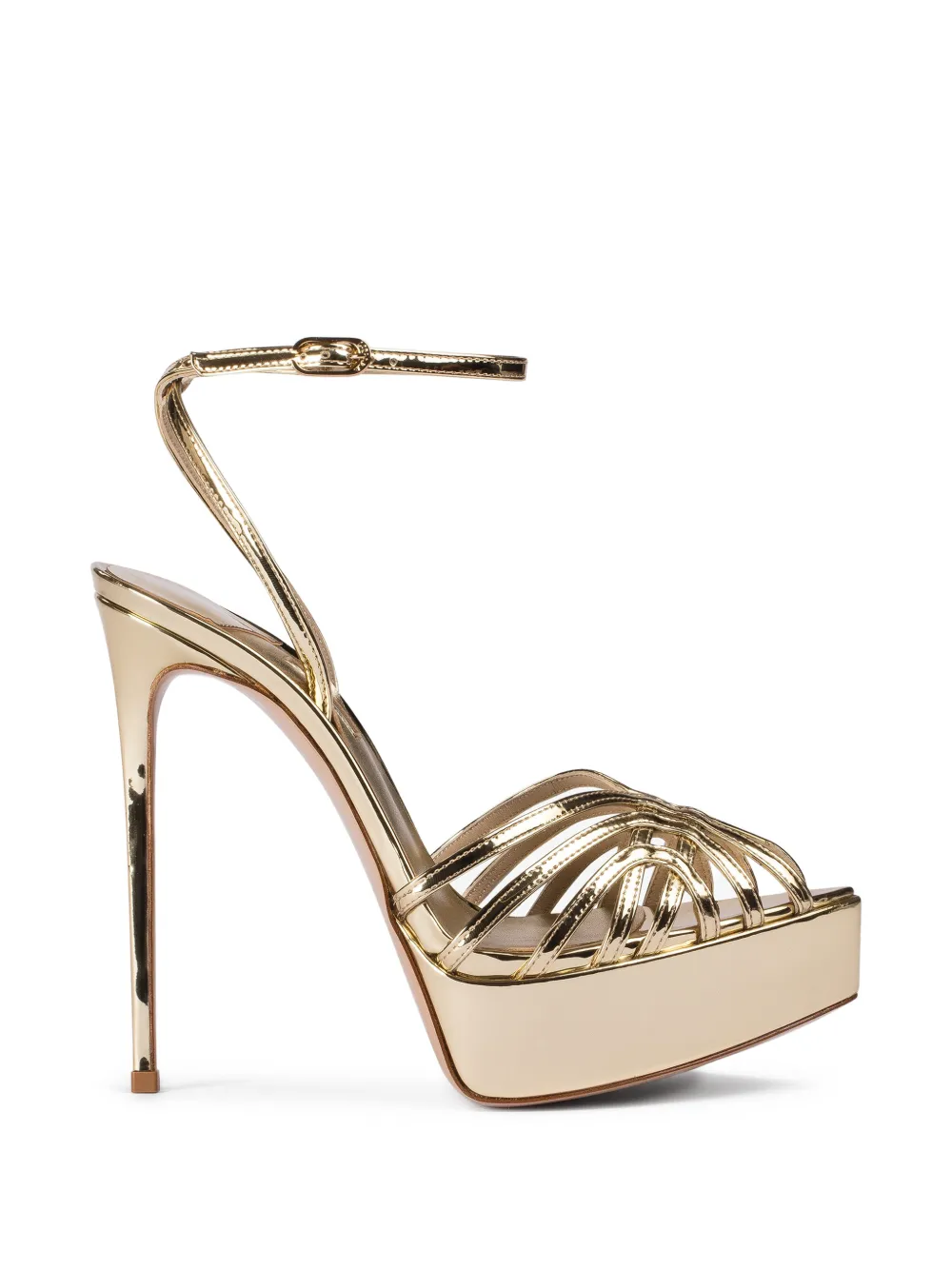 Le Silla Embrace platform-heel sandals Goud
