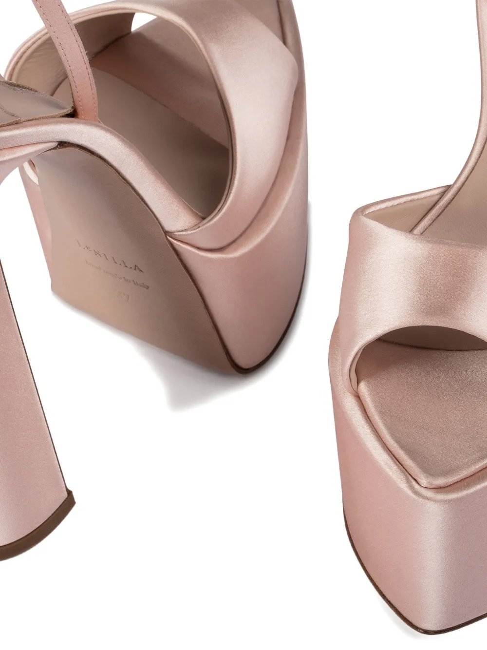 Le Silla Nina sandalen met hak Roze