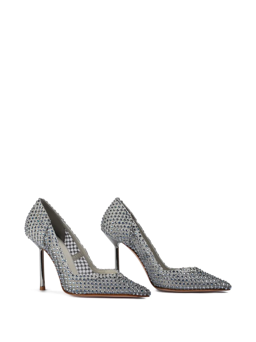 Le Silla Gilda pumps met hak Grijs