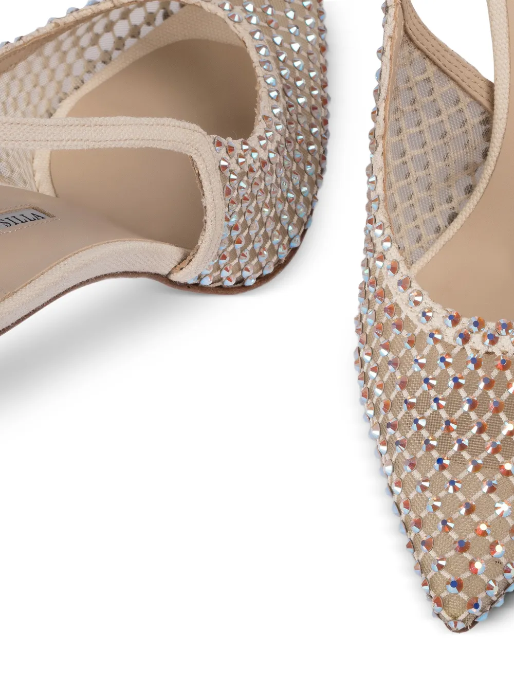 Le Silla Gilda pumps met hak Beige