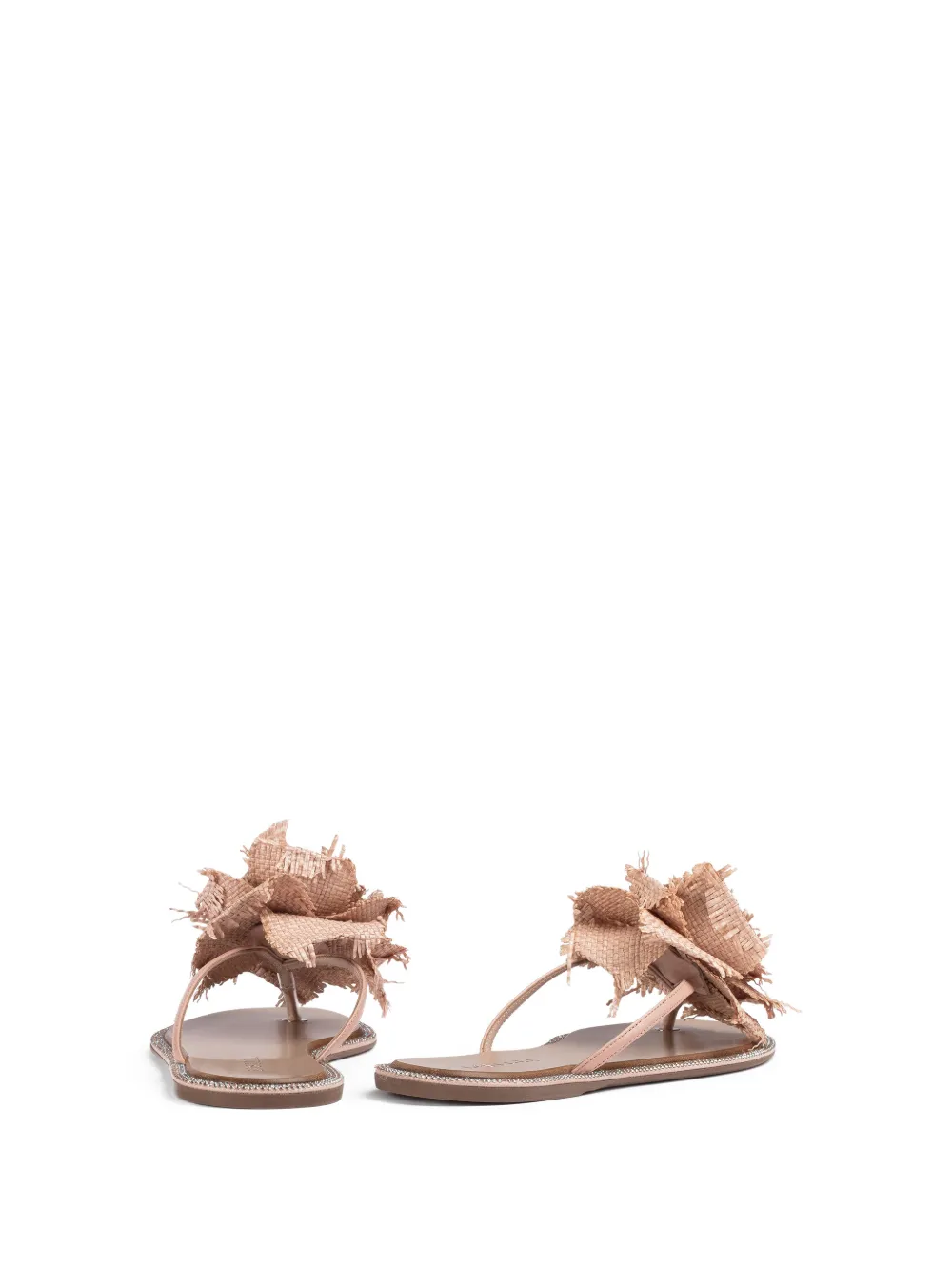 Le Silla Rose sandalen verfraaid met bloemen Beige