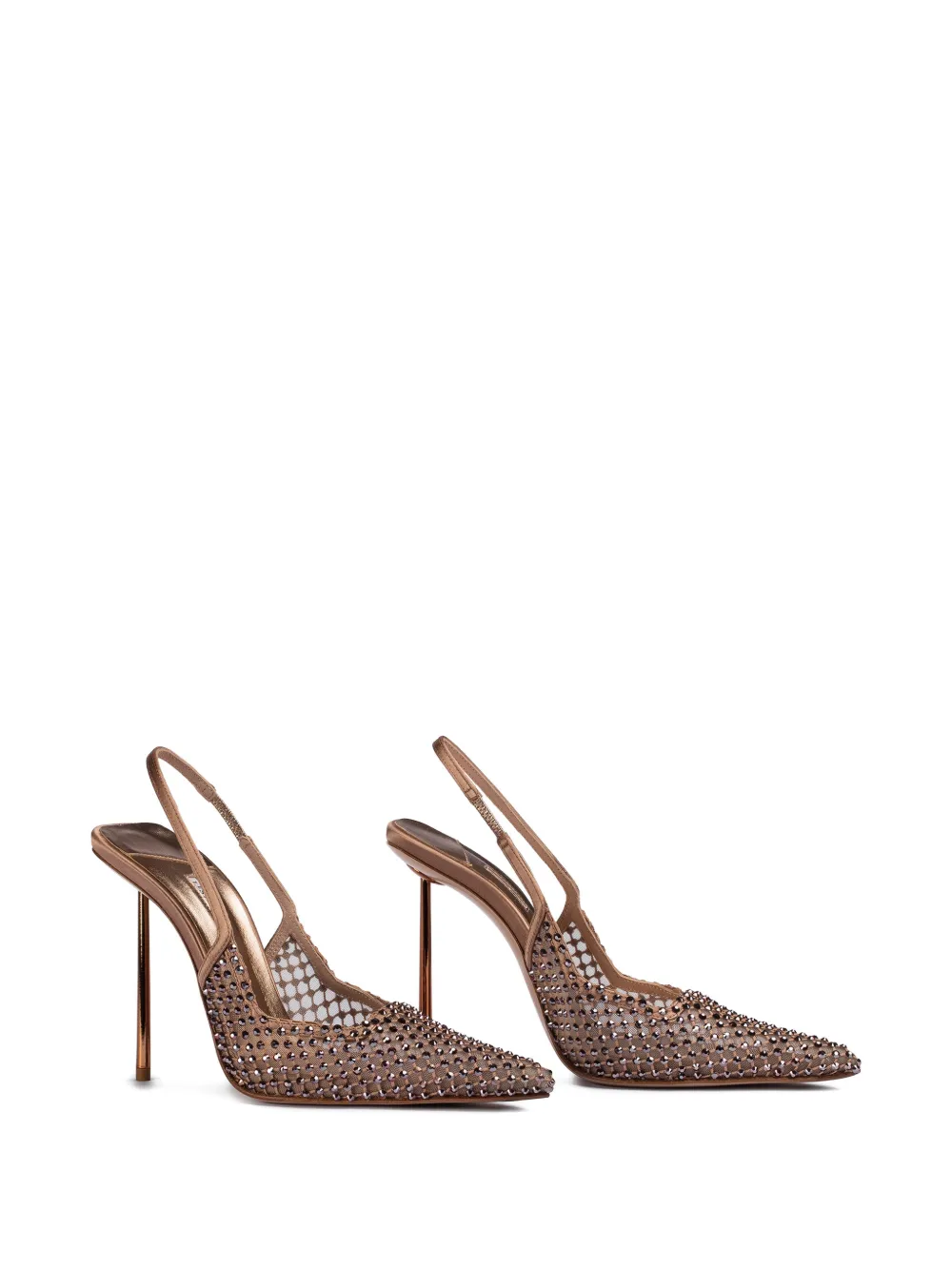 Le Silla Gilda Fierce pumps met hak Bruin