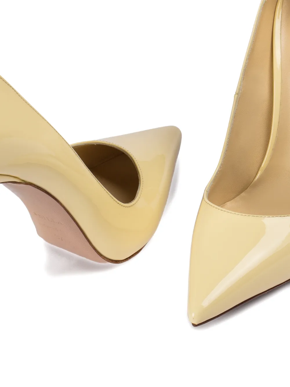 Le Silla Eva leather pumps Beige