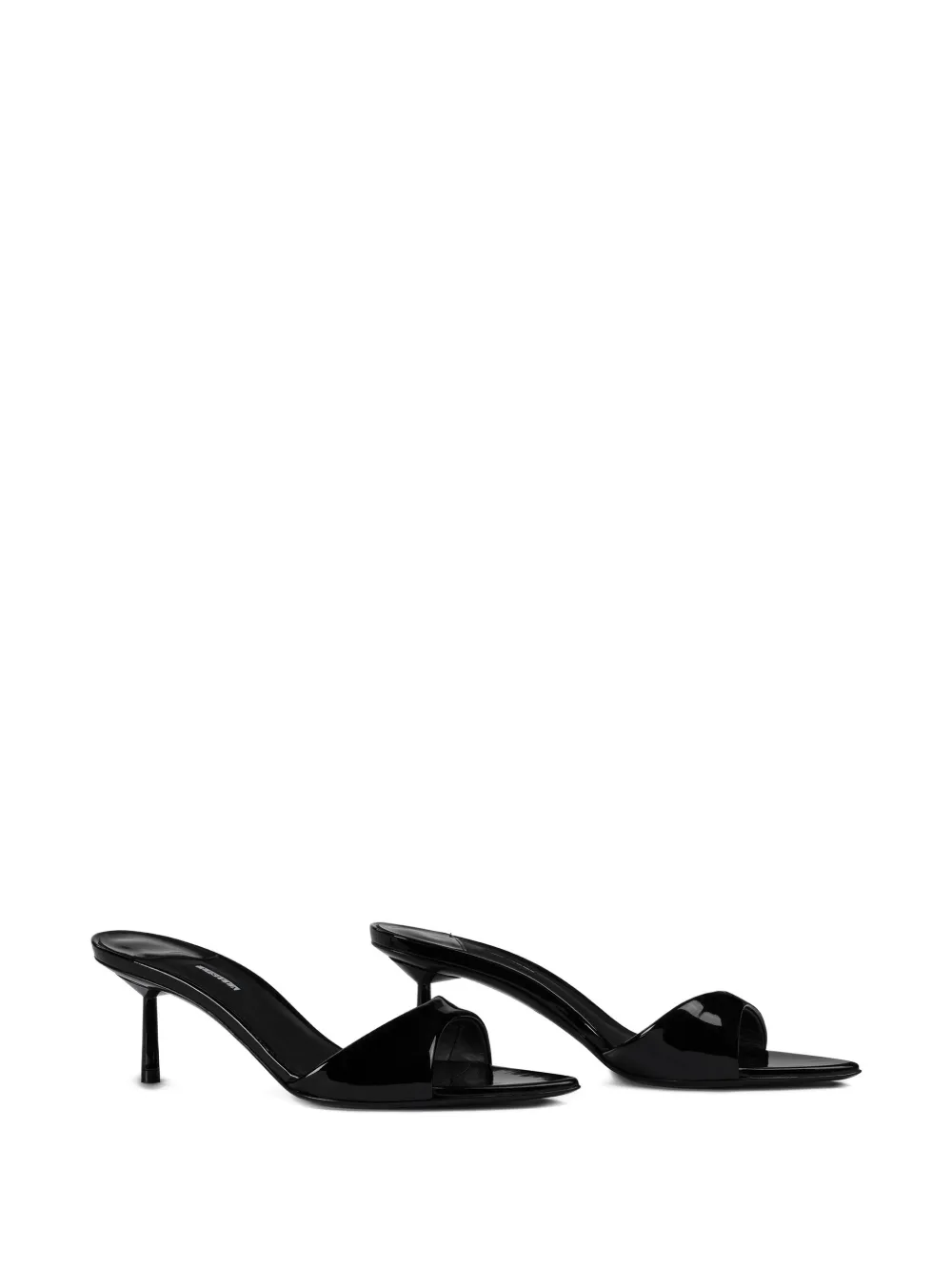Le Silla Bella pointed sandals Zwart