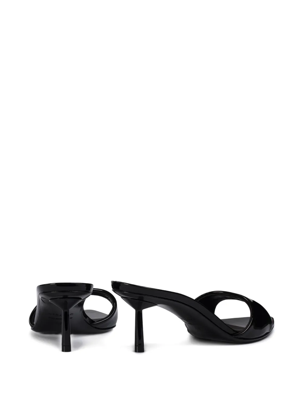 Le Silla Bella pointed sandals Zwart