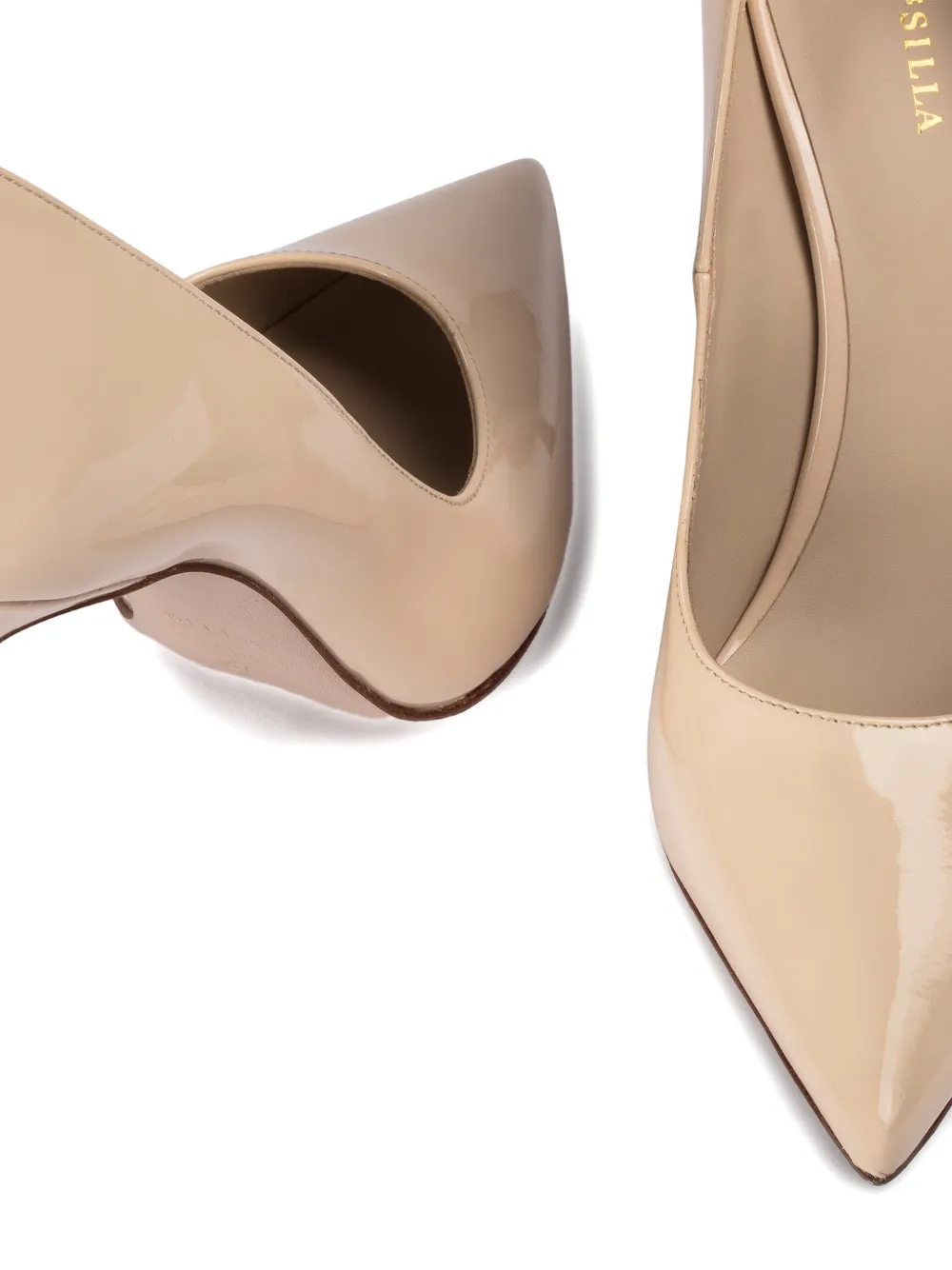 Le Silla Eva pointed pumps Beige