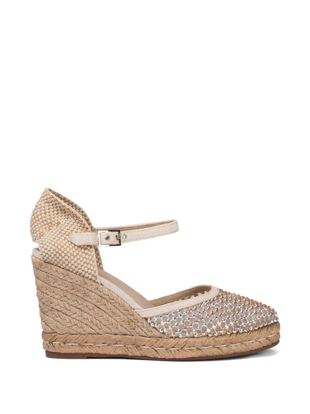 Le Silla Gilda heeled espadrilles Beige