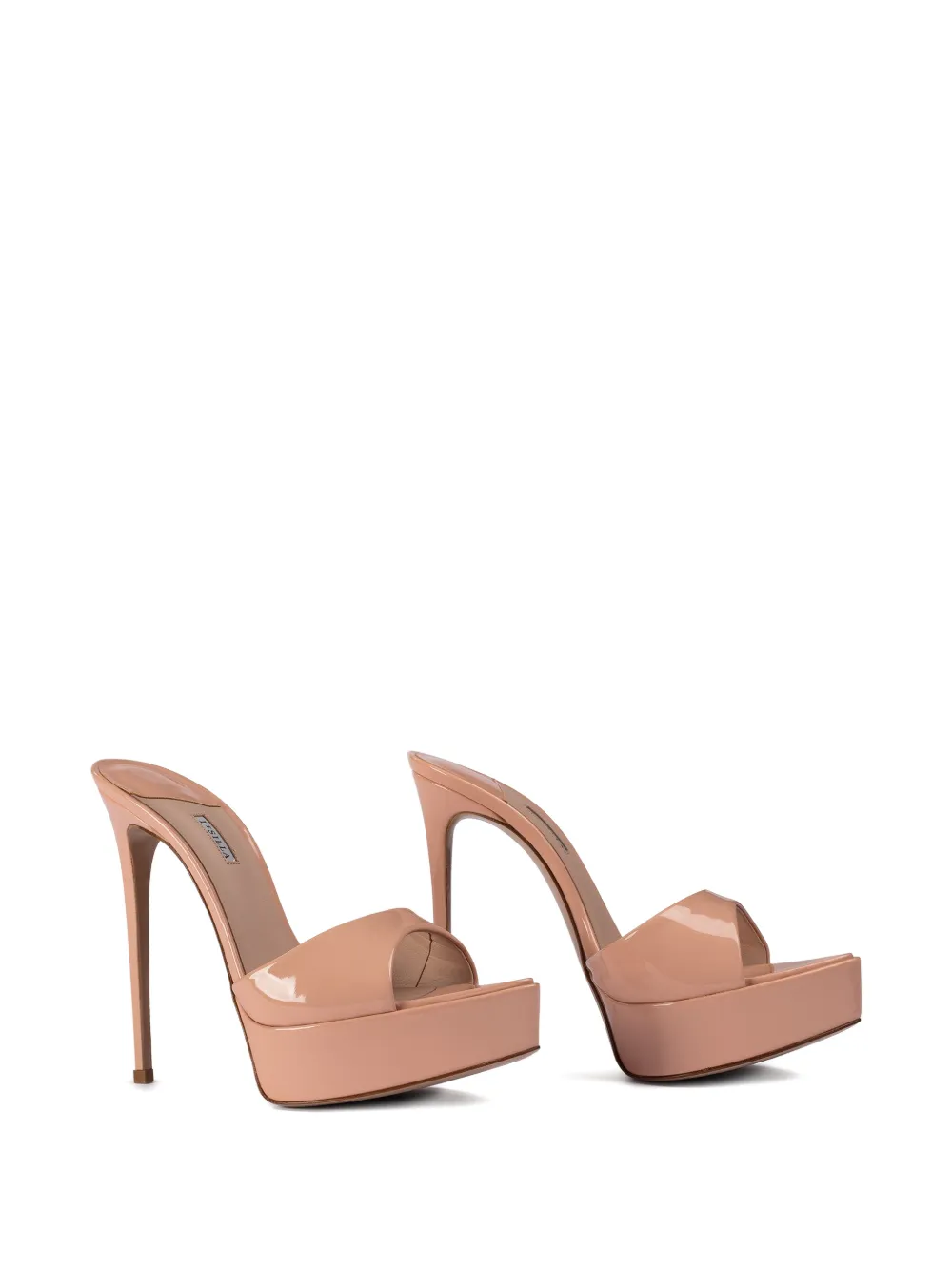 Le Silla Sandalen met plateauzool Beige