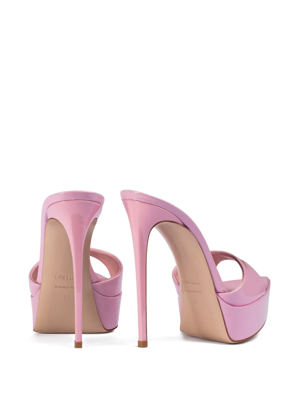 Le Silla Uma sandalen met hak Roze