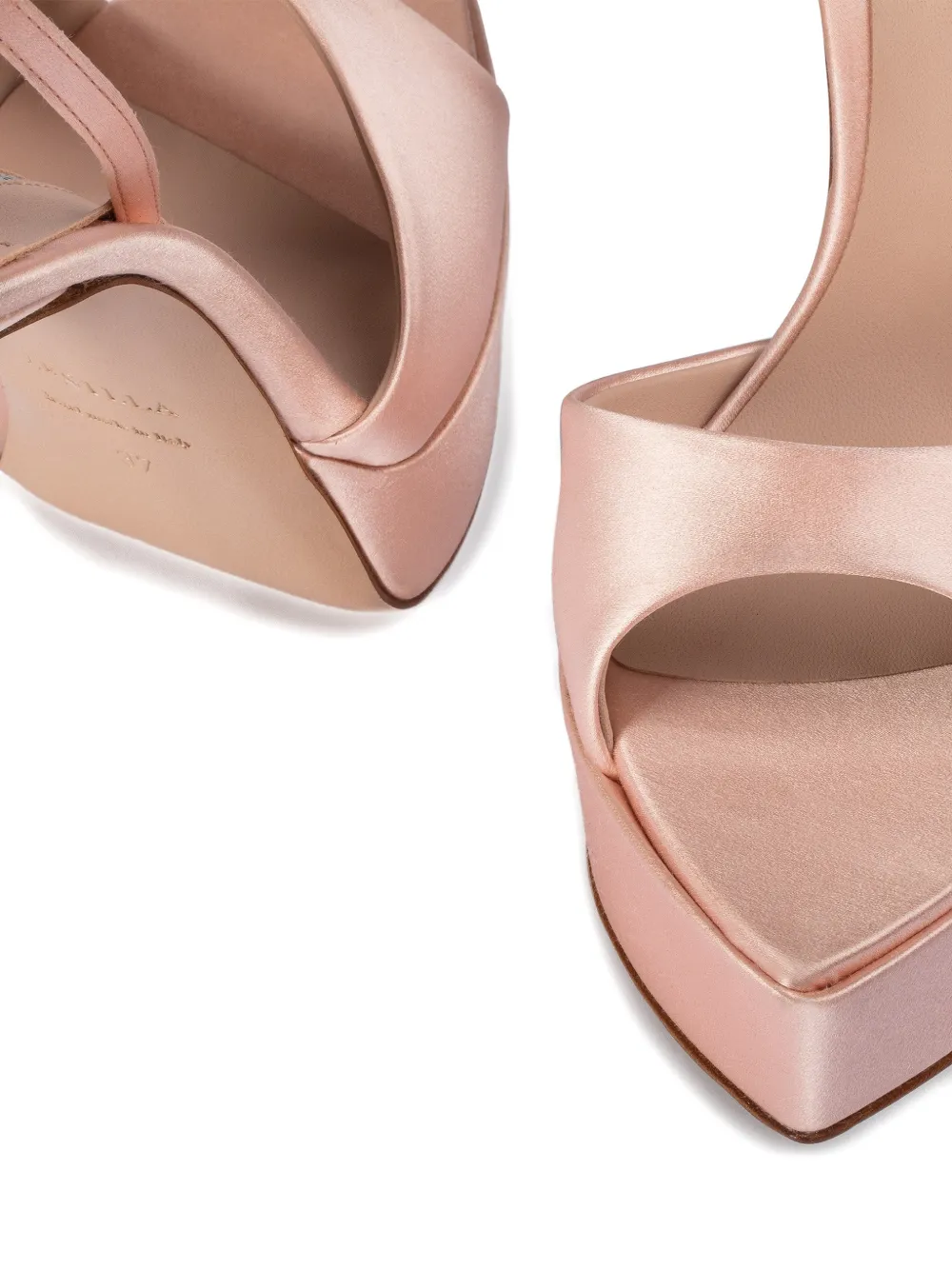 Le Silla Uma sandalen met hak Roze