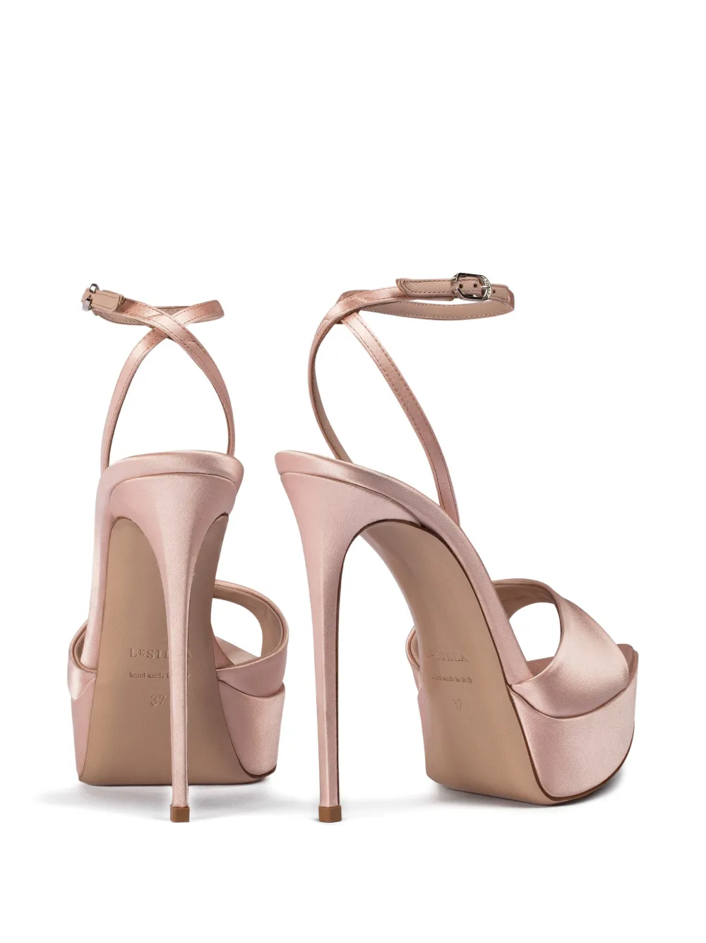 Le Silla Uma sandalen met hak Roze