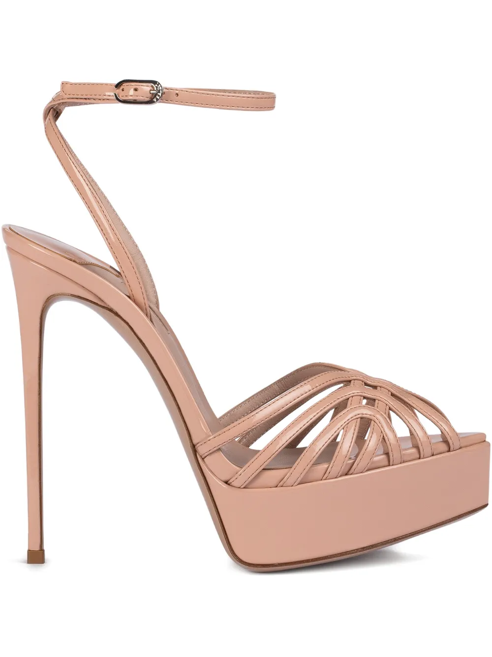 Le Silla Embrace platform sandals Beige