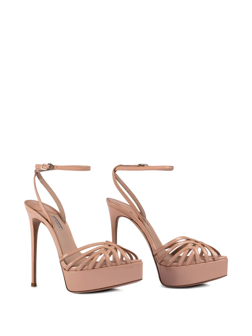 Le Silla Embrace platform sandals Beige