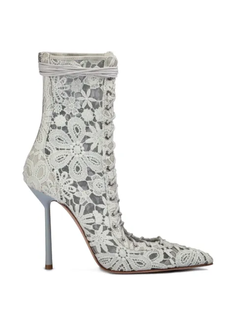 Le Silla Chantilly floral ankle boots