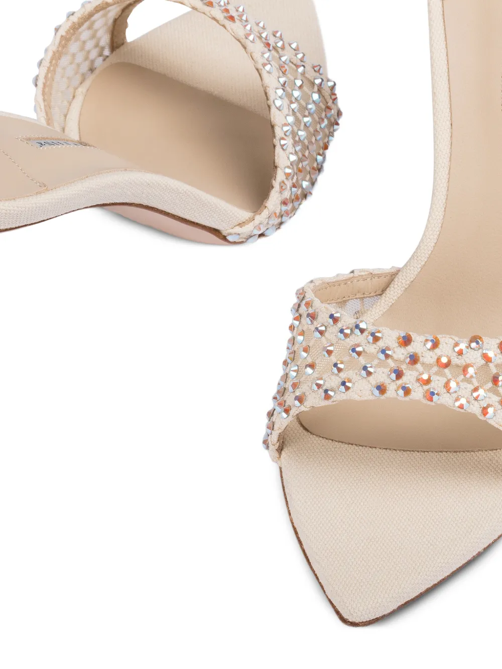 Le Silla 80 mm Gilda verfraaide sandalen Beige