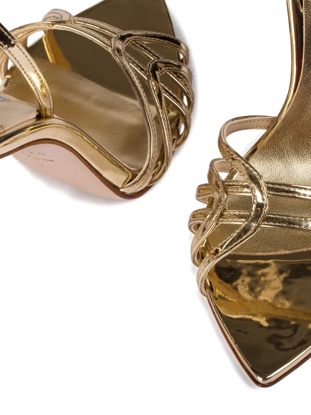 Le Silla Bella sandalen met hak Goud