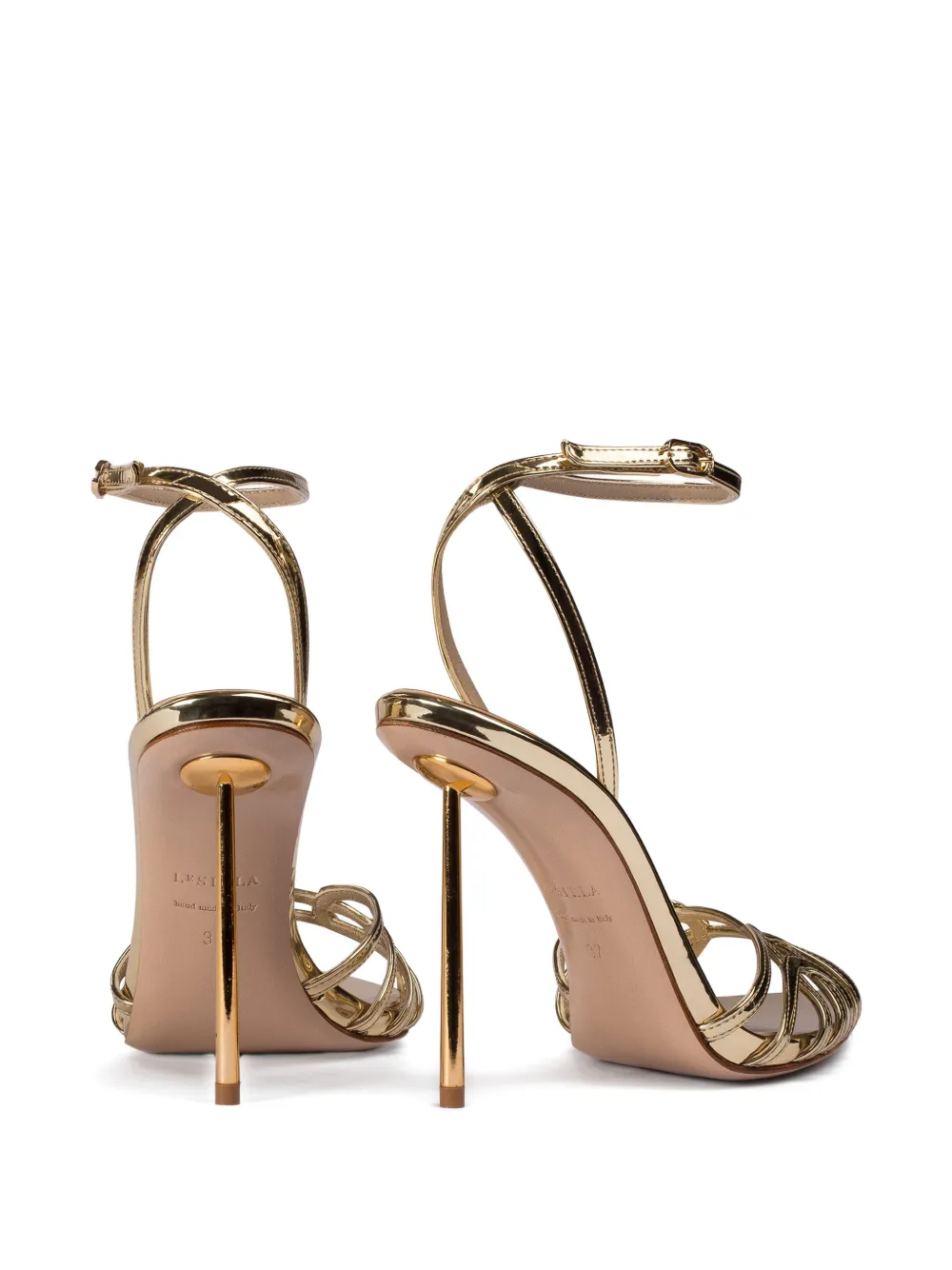 Le Silla Bella sandalen met hak Goud