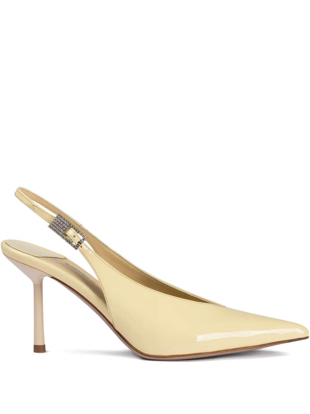 Le Silla Clivage slingback pumps Geel