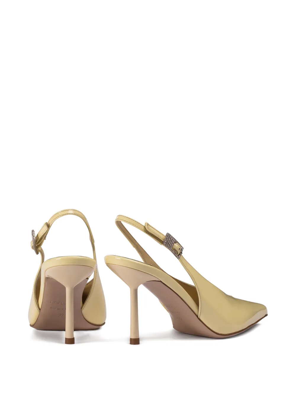 Le Silla Clivage slingback pumps Geel